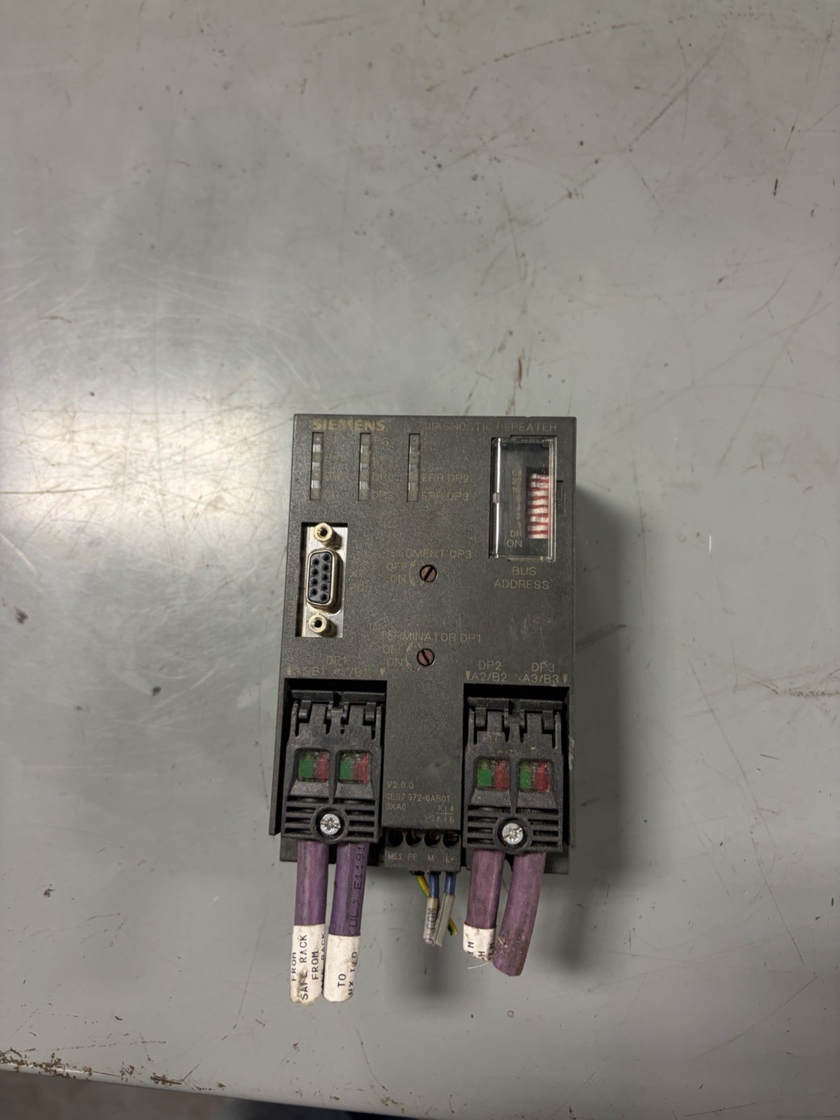 Siemens 6ES7 972-0AB01-0XA0 Profibus Repeater Simatic S7