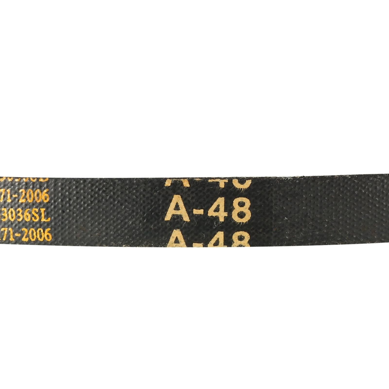 A-48 Drive V-Belt 48-inch Inner Length Industrial Rubber Transmission Belt