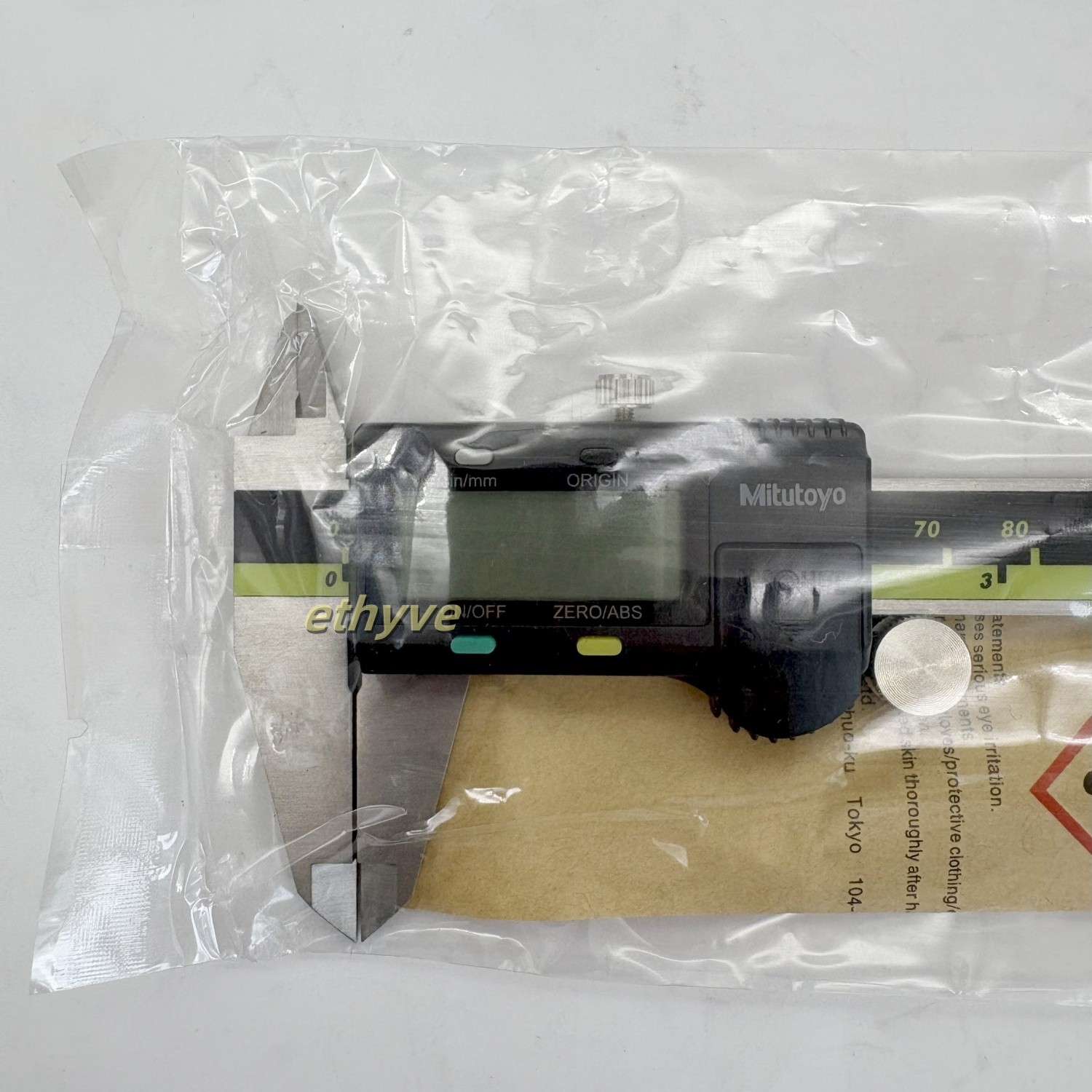 500-196-30 Mitutoyo Digital Caliper | 0-6″ (150mm) | Absolute Encoder | New US