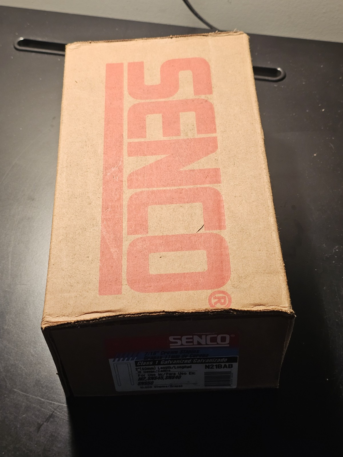 Senco N21BAB Class 1 Heavy Duty Staples 16 Ga ~ 7/16″ Crown ~ 2″ Length ~ 10,000