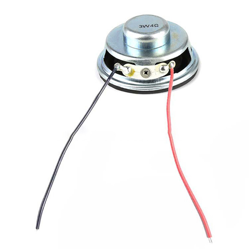 Small Mini Audio Speaker Speaker 4 ohm 3W With Cable 10cm 20cm 30cm 40cm 50cm