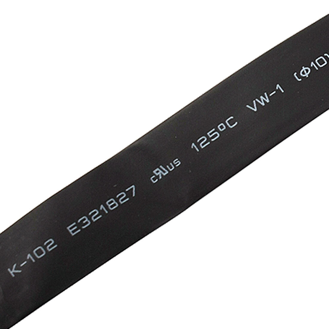 10mm Black Polyolefin Insulation Heat Shrink Tubing 3 Meters 9.8ft