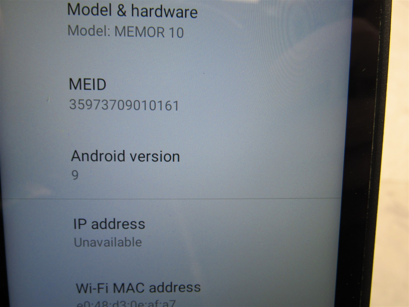 3 LOT Datalogic Memor 10 Mobile Computer 944350004 Android 9 with Battery + Dock