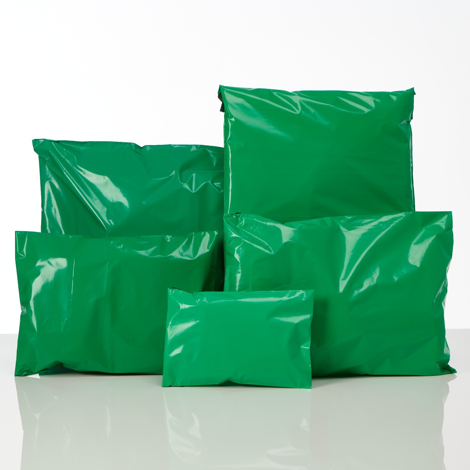 Coloured Mailing Bags Strong Polythene Postage Parcel Postal Seal Mixed All Size