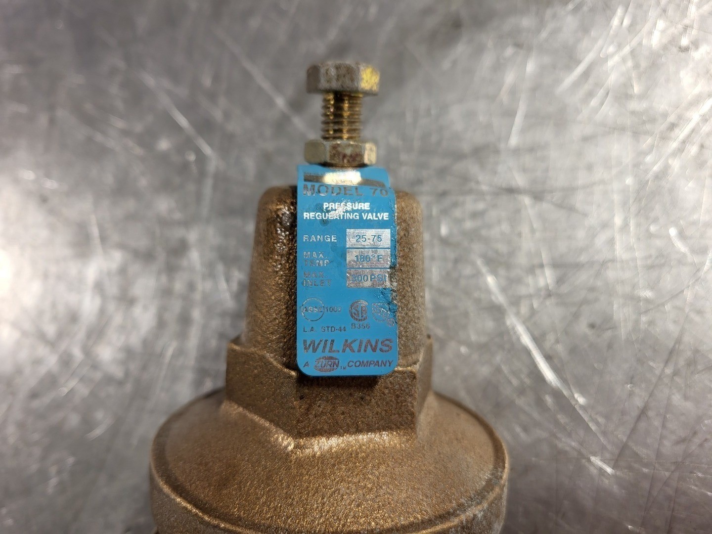 SURPLUS NEW WILKINS Model 70 1″ Pressure Regulating Valve