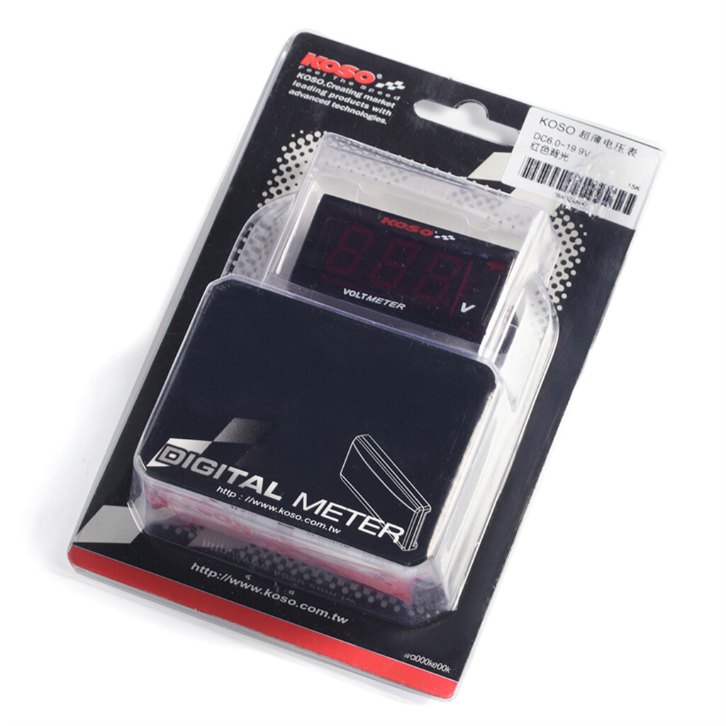 Water Temp Gauge Digital Display Temperature 0~120℃ Car Motorcycle Meter Sensor