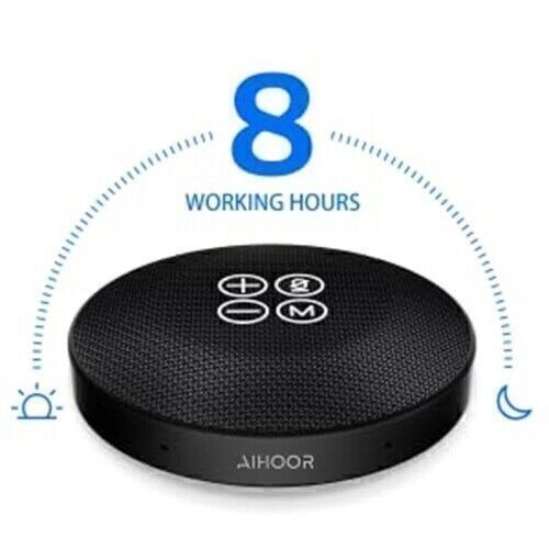 New Wireless Video Conference Speakerphone Voice Pickup Bluetooth Speaker US