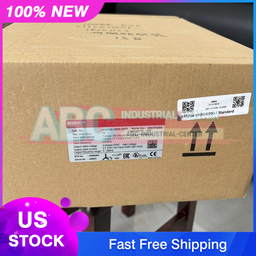 1PCS New Beckhoff AX5206-0000-0202 Digital Compact Servo Drive#