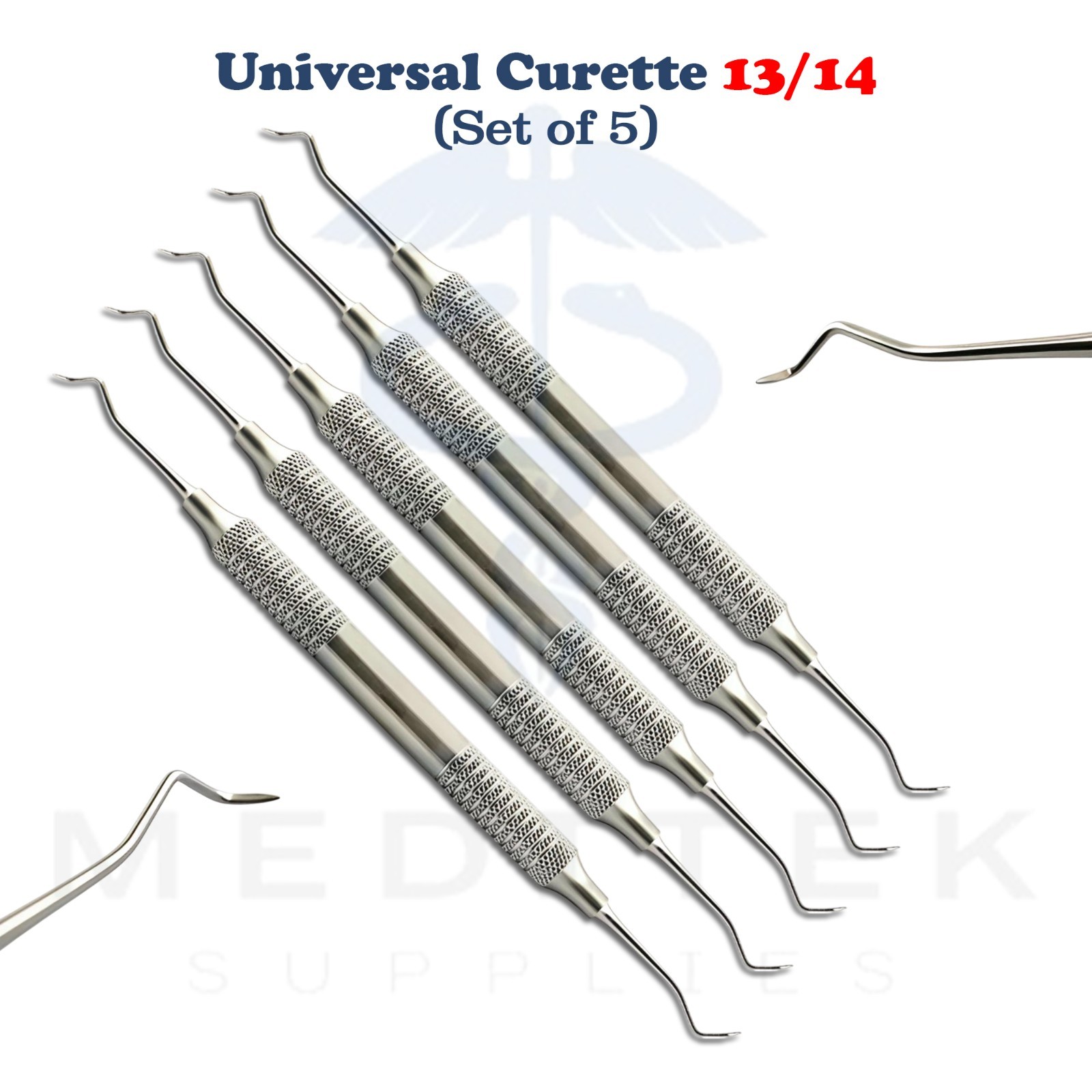 Dental Universal Curette 13-14 Columbia Posterior Subgingival Calculus Remover