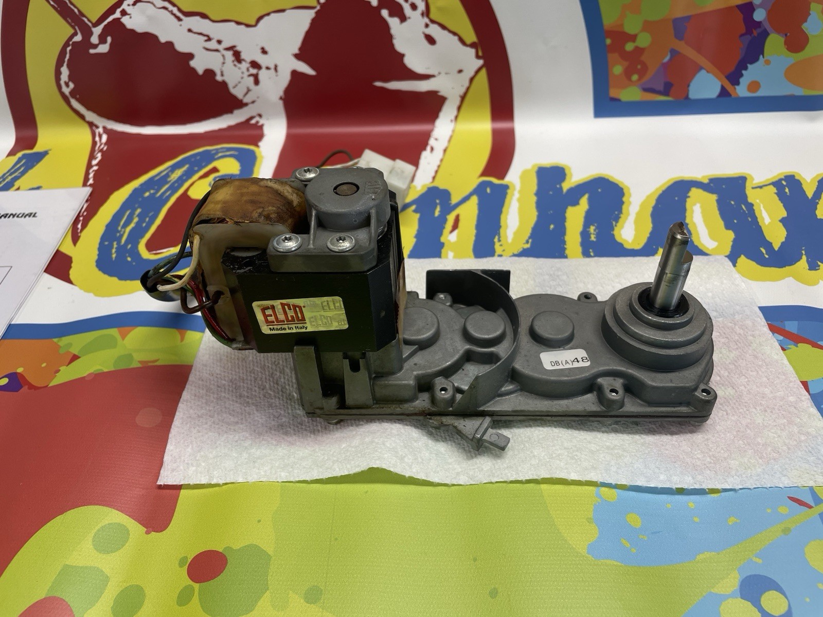 Slush machine gear motor. Carpigiani – sold under multiple brands