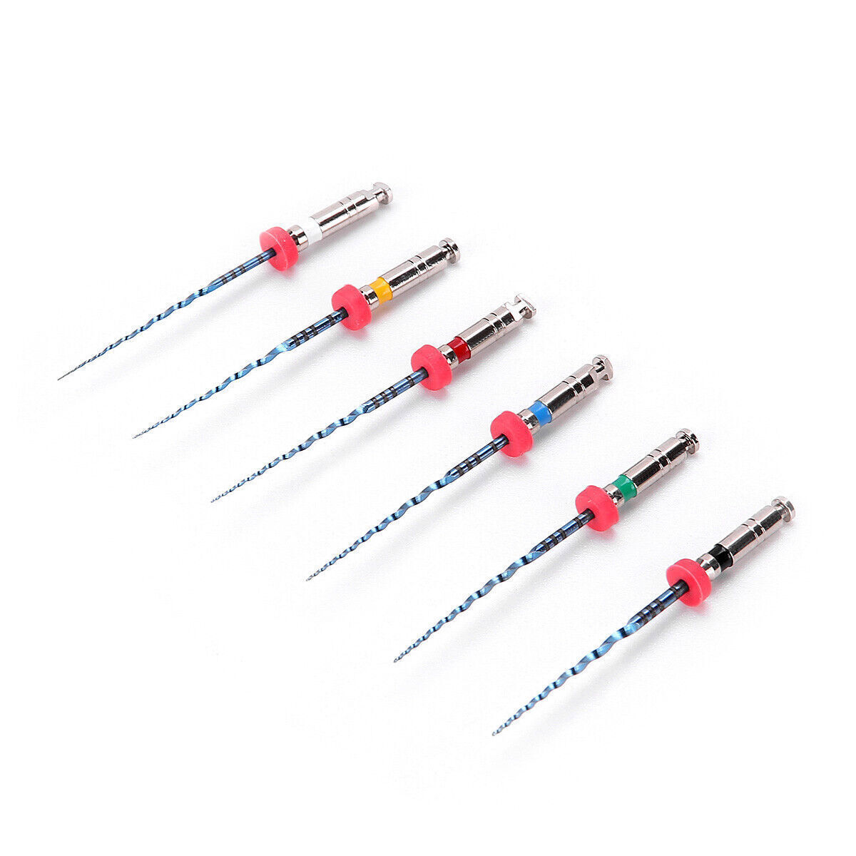 21/25mm .06 .04 Taper Asst Blue Rotary Files Dental Endo Root Canal File Blue