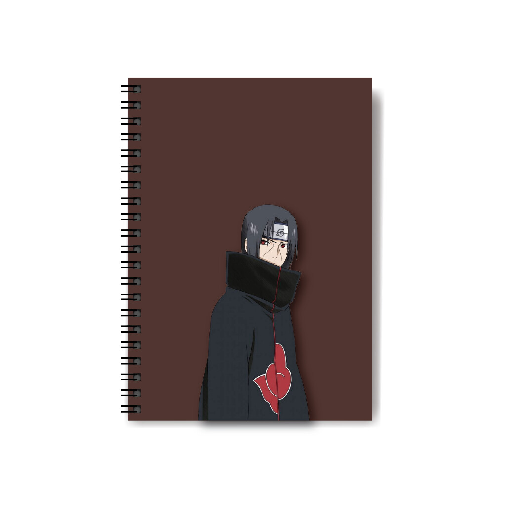 A5 Notebook Sidebind Anime Design Cardcover Book Lined Journal School Office