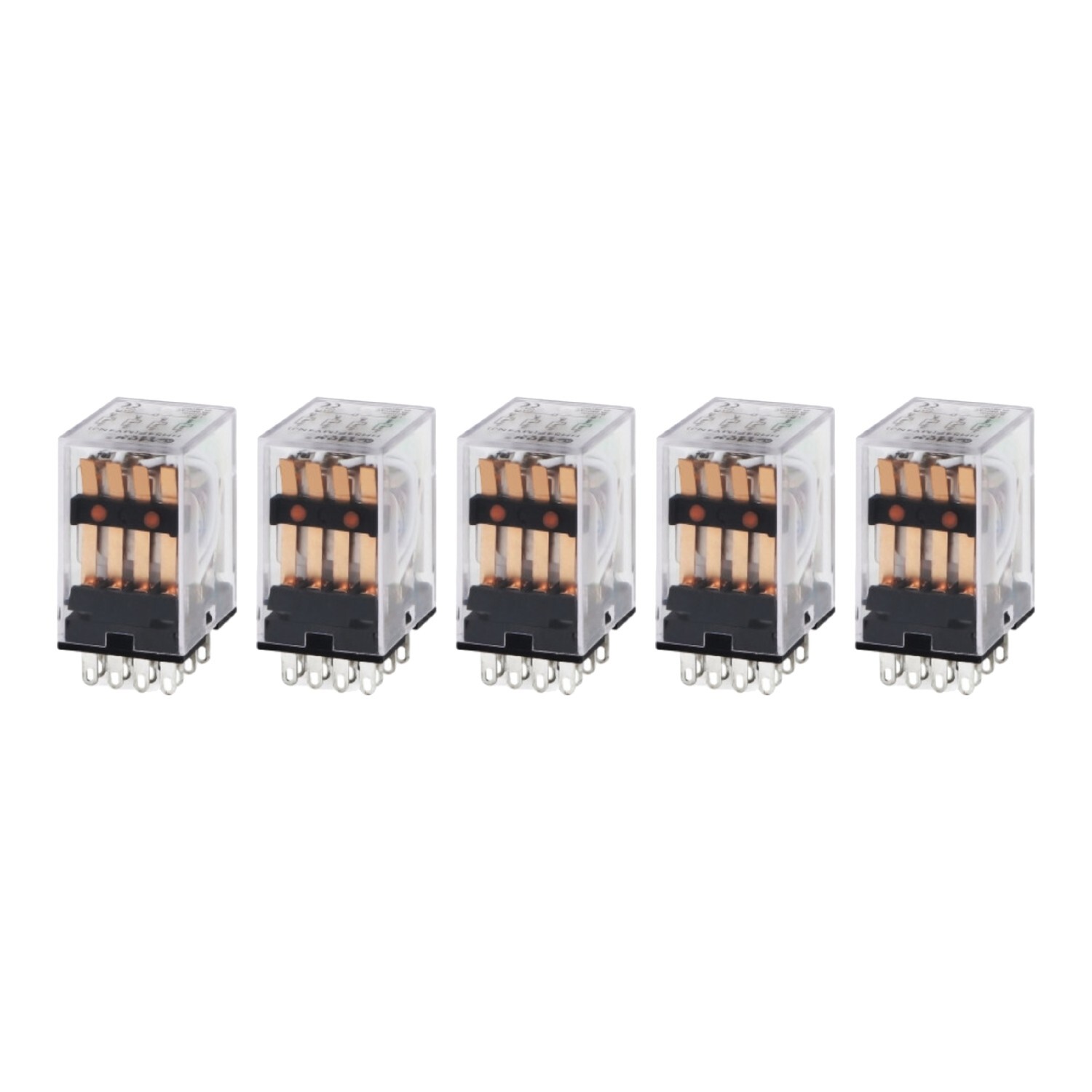 5 pcs DC 24V Coil Power Relay 14 pin Replacement for Omron MY4NJ MY4N-J