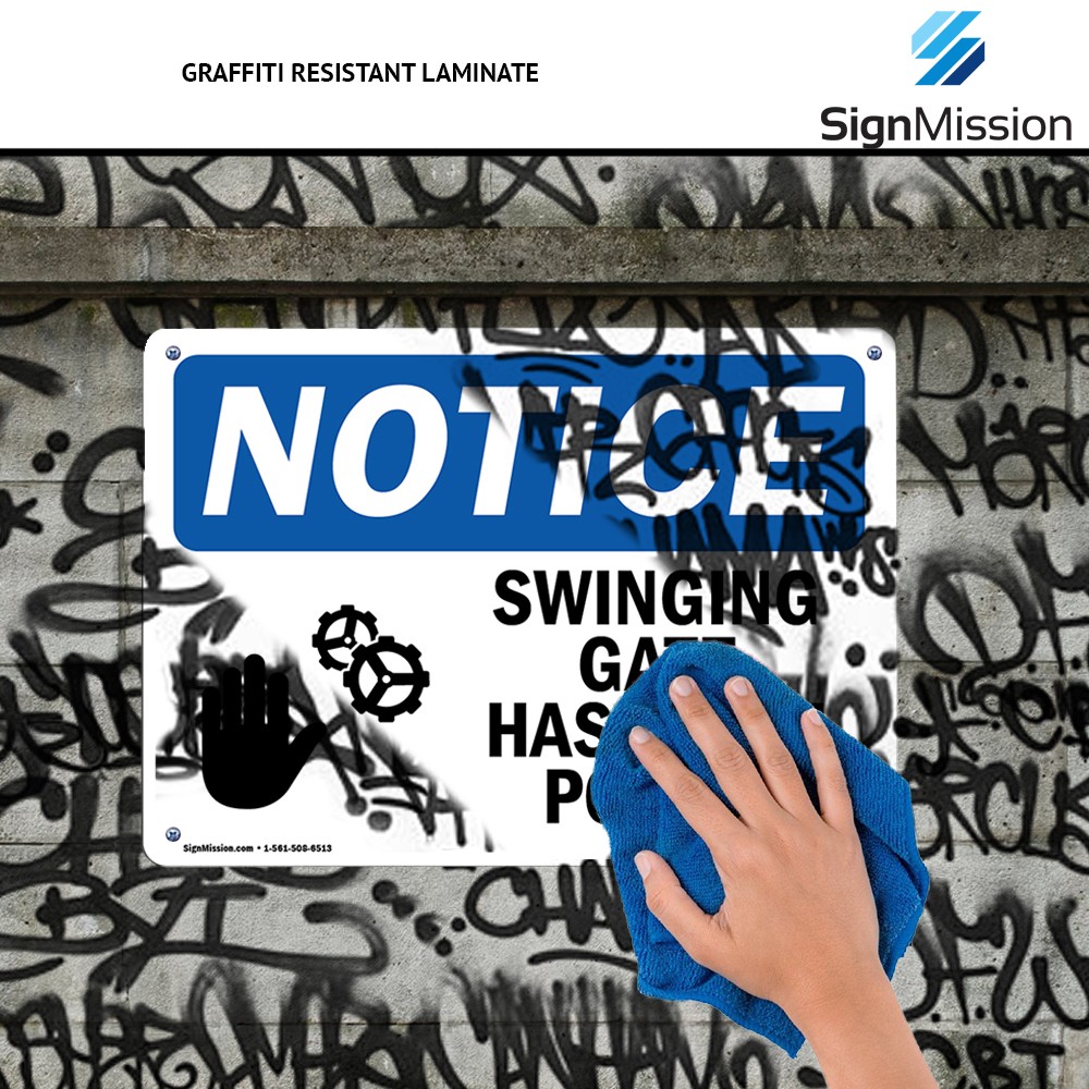 Non-Potable Water No Drinking Bilingual ANSI Danger Sign Metal Plastic Decal