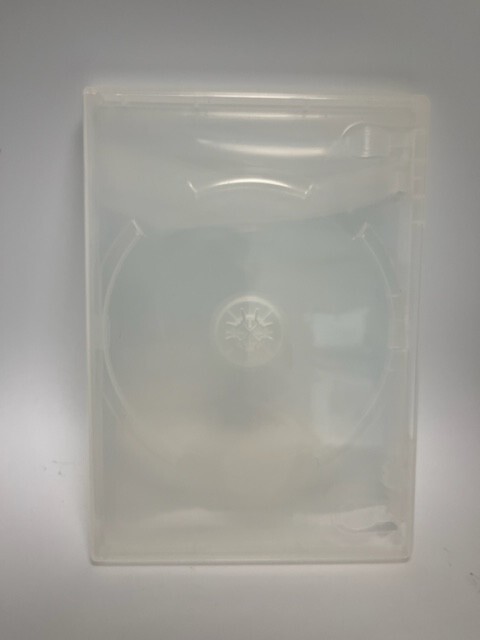 10 PCS 14MM STANDARD SINGLE DVD CASE, SUPER CLEAR, MADE IN USA PSD23-MP1