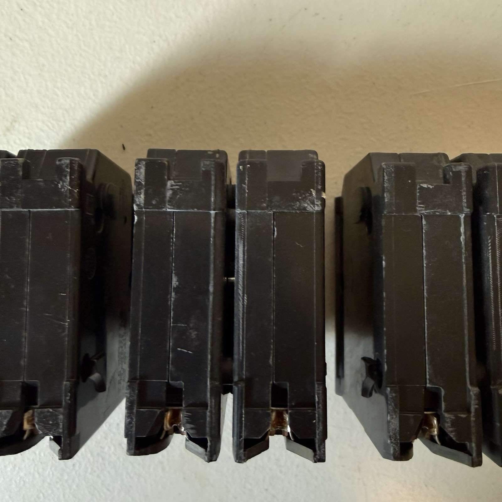 Lot of 3 Square D HOM230 Circuit Breaker 2-Pole 30 Amp 120/240 Volt AC Homeline