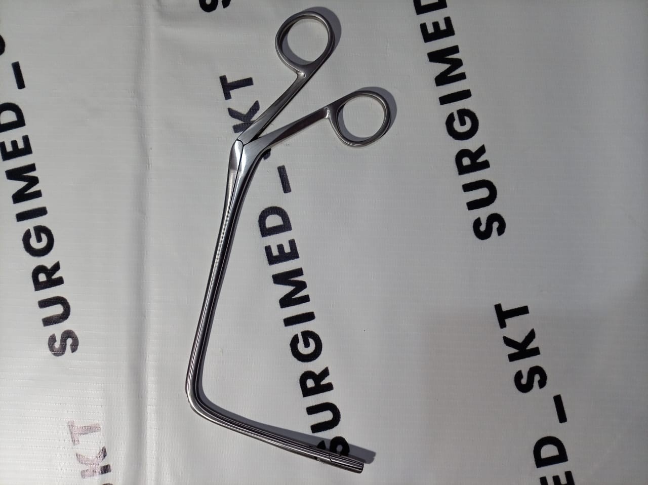 Jurasz Laryngeal Forceps (DOWN) 19CM ENT A+ Quality