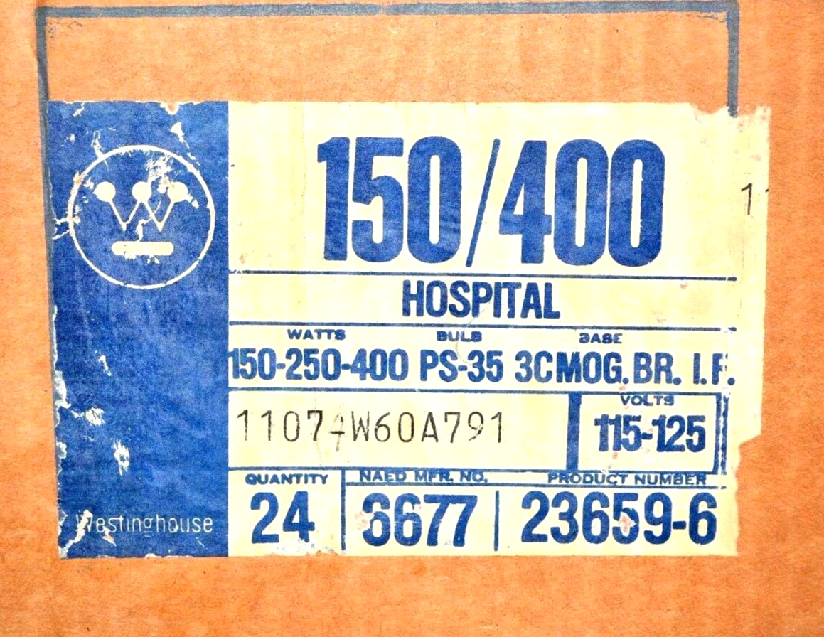 150/400 Hospital 3-WAY Mogul E39 150/250/400W Bulb Specialty LAMP NEW 236596