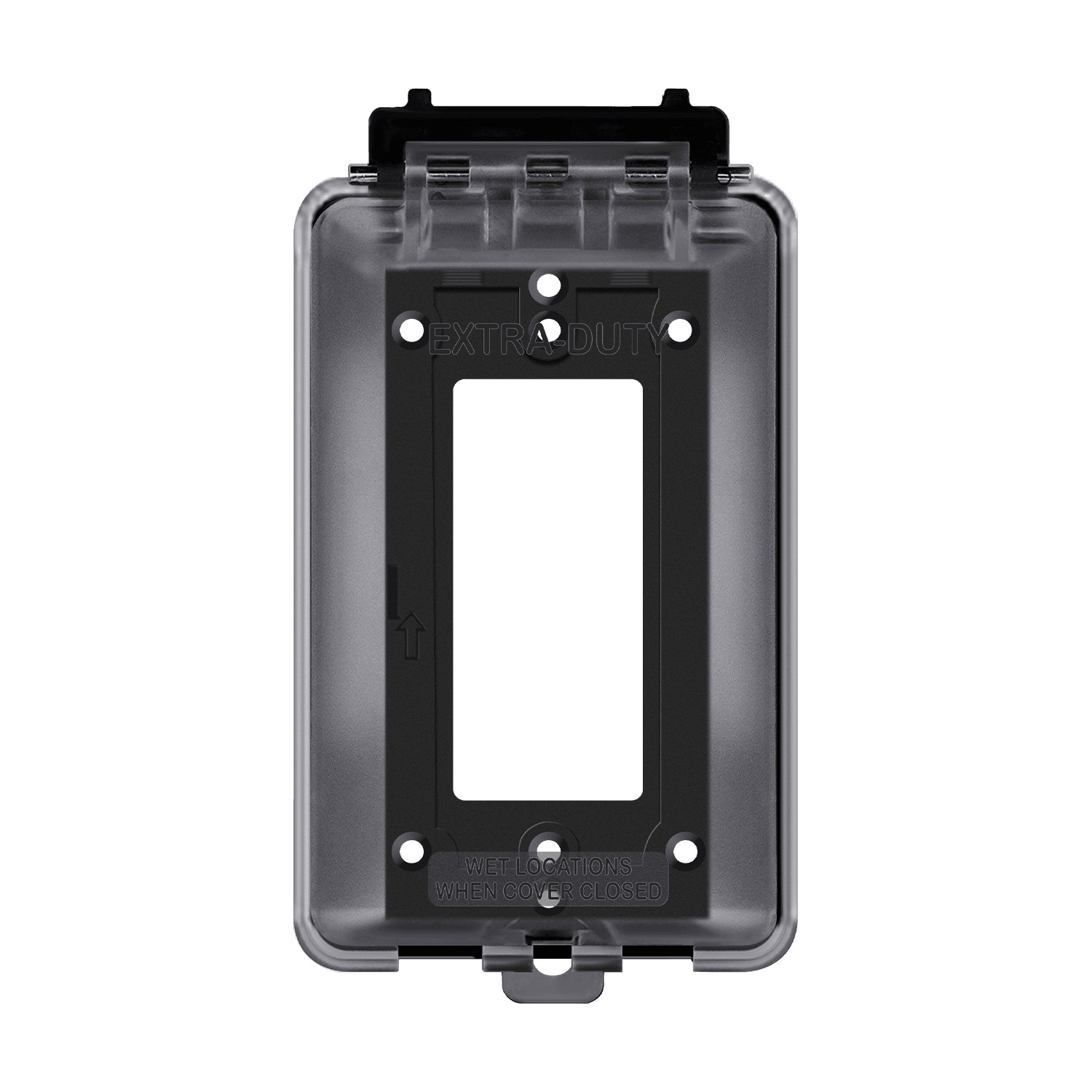 Weatherproof GFCI / Outlet In Use Outdoor Clear Bubble Cover- 1 Gang