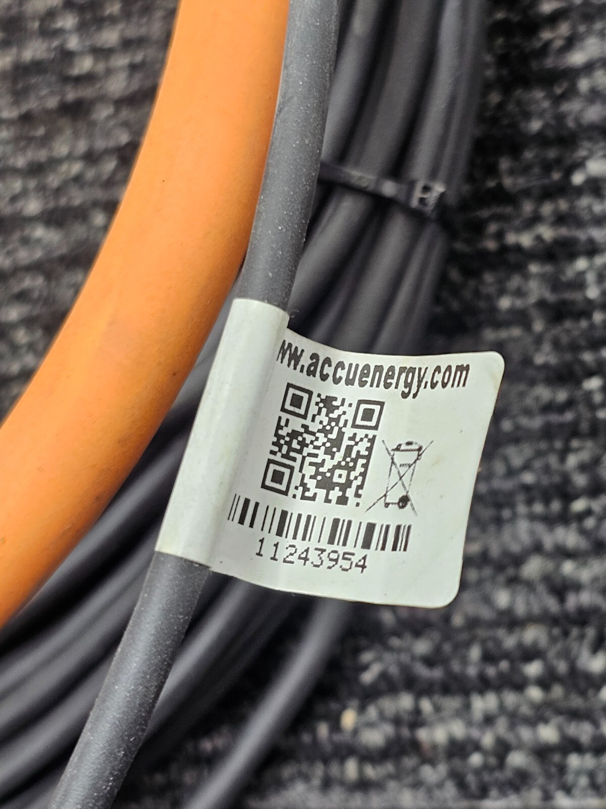 Accuenergy RCT24-2500-25M 30FT Coil Metering Range 12.5A to 3000A 25M Lead