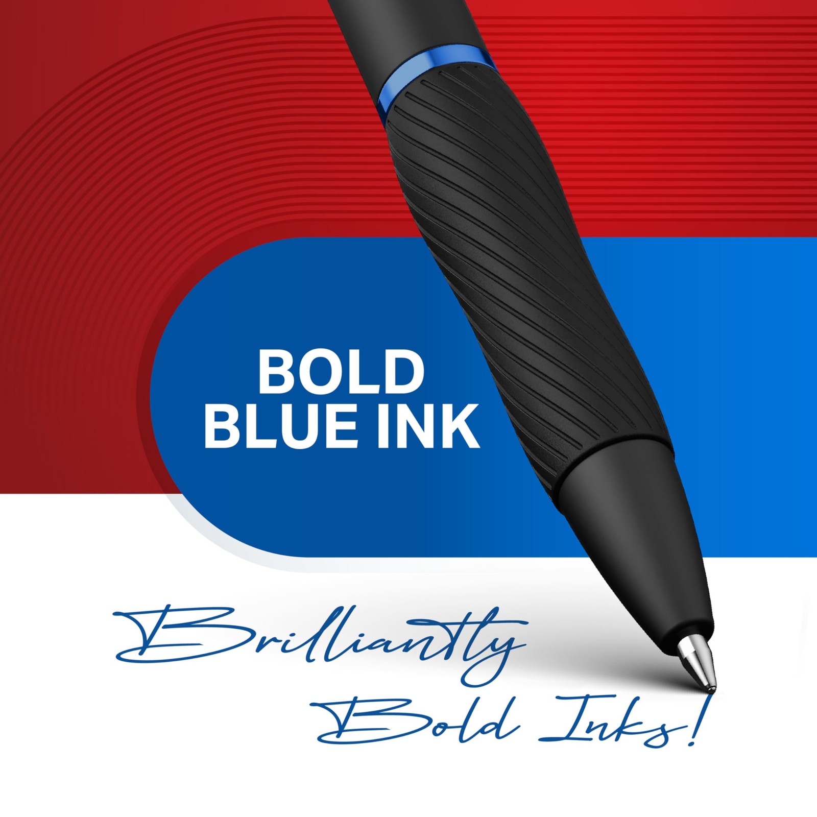 Gel | Gel Pens | Medium Point (0.7mm) | Blue Ink | 12 Count