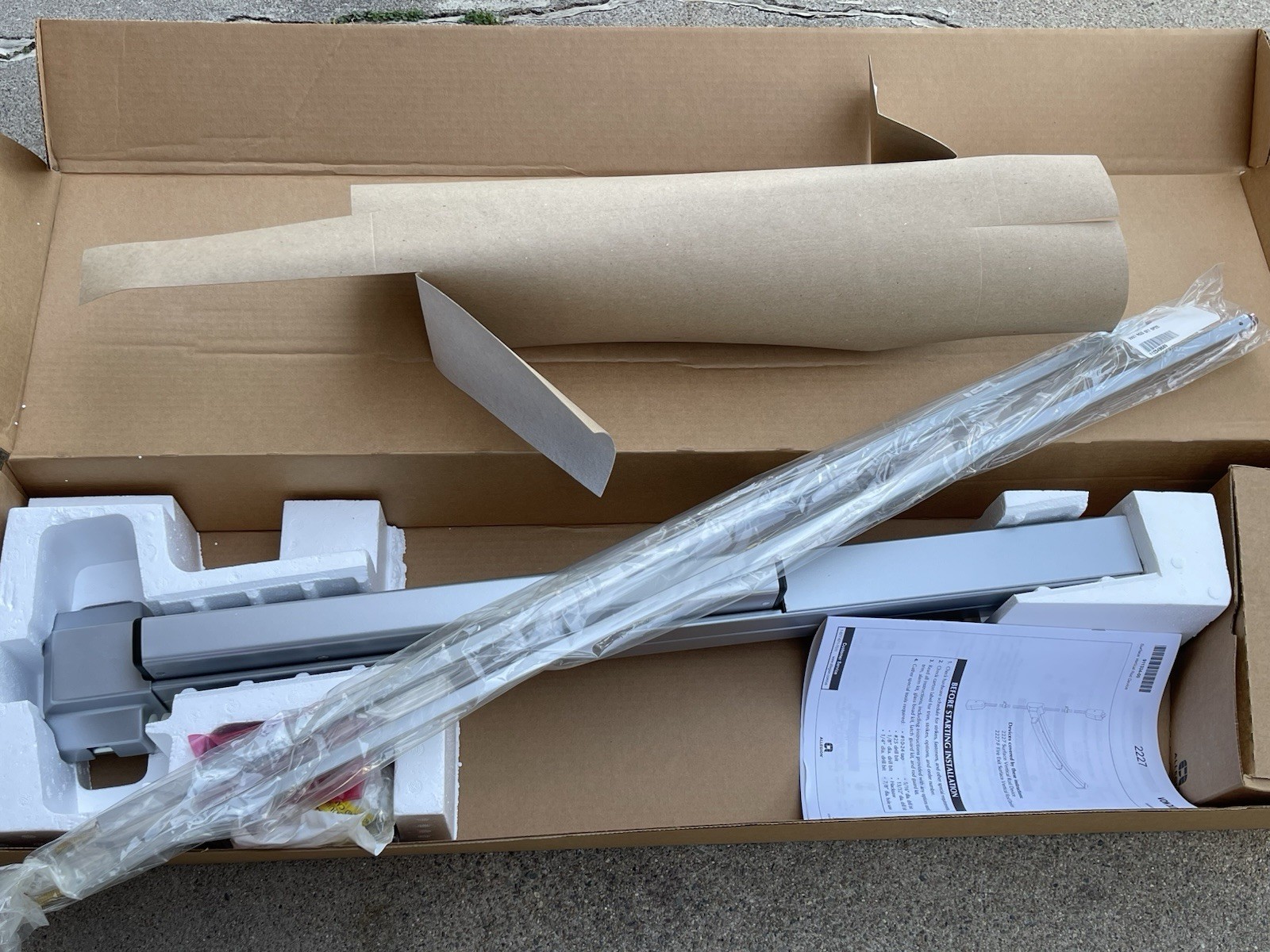 Von Duprin 2227-EO Surface Mounted Vertical Rod Exit Device (NEW)