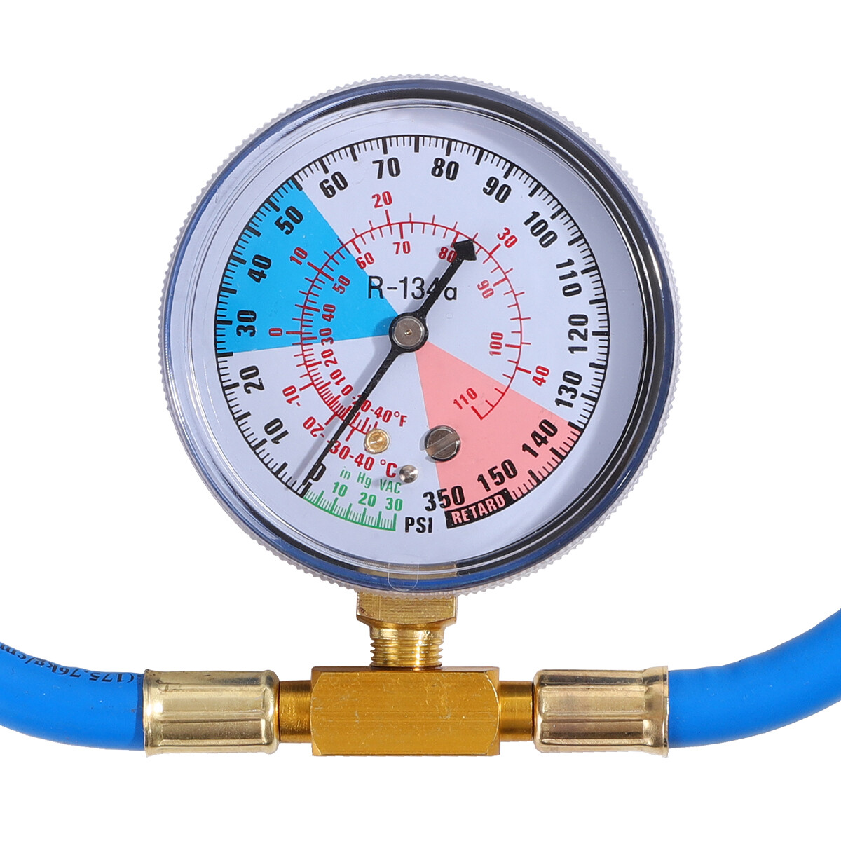 BPV31 Bullet Piercing Tap Valve Kits w/ Pressure Gauge Fit For Home Refrigerator