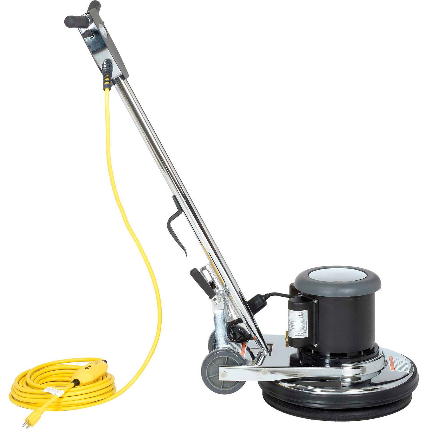 Global Industrial Corded Floor Machine 17″ Cleaning Width