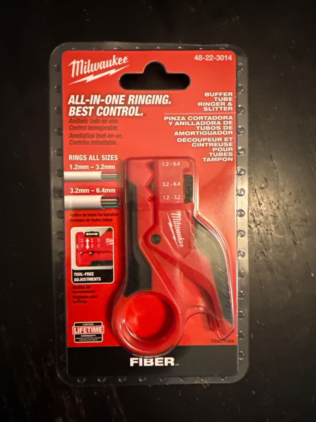 Milwaukee 48-22-3014 Buffer Tube Ringer and Slitter for Fiber Optic Cables – NEW