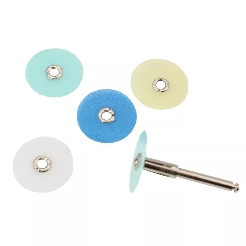Dental Resin Finishing Polishing Discs No.1.075 Discs+Strip 75pcs/pack+Mandrel