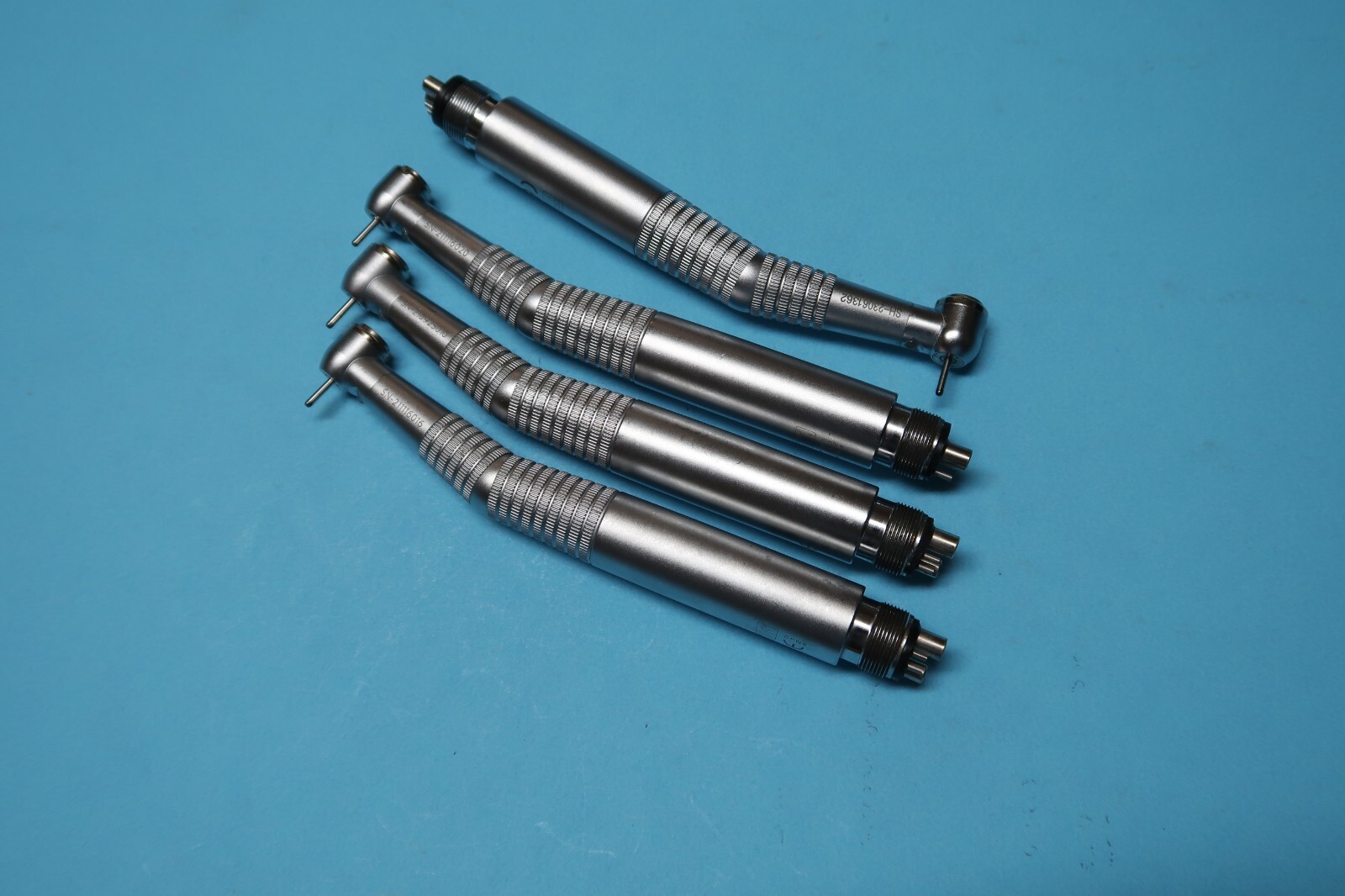 KAVO 636 LED 4 HOLE DENTAL HANDPIECE SET OF 4 & 1 MONTH WARRANTY