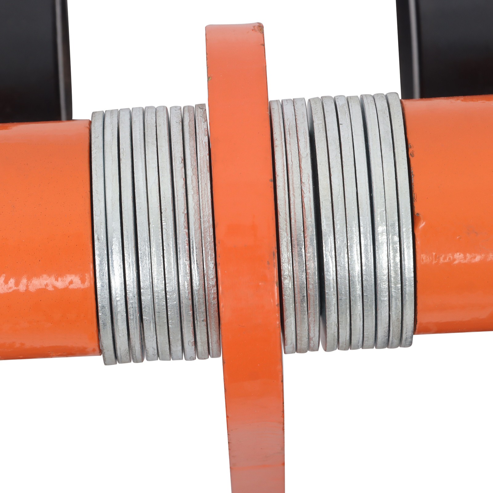 11000lbs/5 Ton I-Beam Hand Trolley Alloy Steel Double Wheel 120-195mm Adjustable