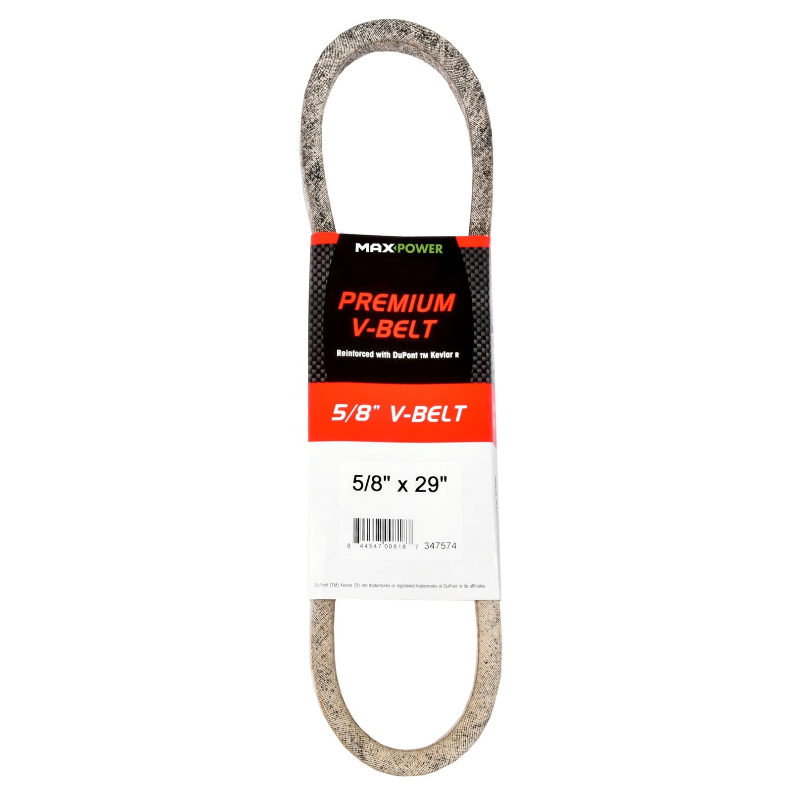 Maxpower 347574 Premium Belt 5/8″ x 29″ x 29″, beige