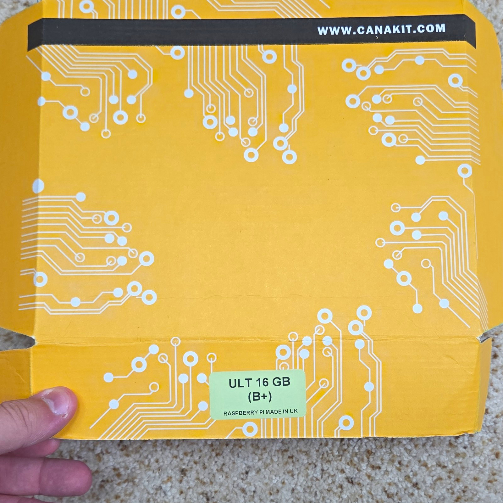 CanaKit Raspberry Pi ULT 16GB (B+) Development Kit w/ Case, PSU, GPIO