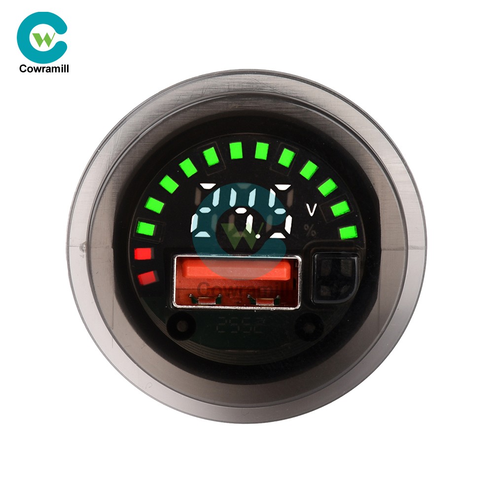 DC 7-30V Waterproof Digital Voltage Battery Capacity Level Indicator Voltmeter