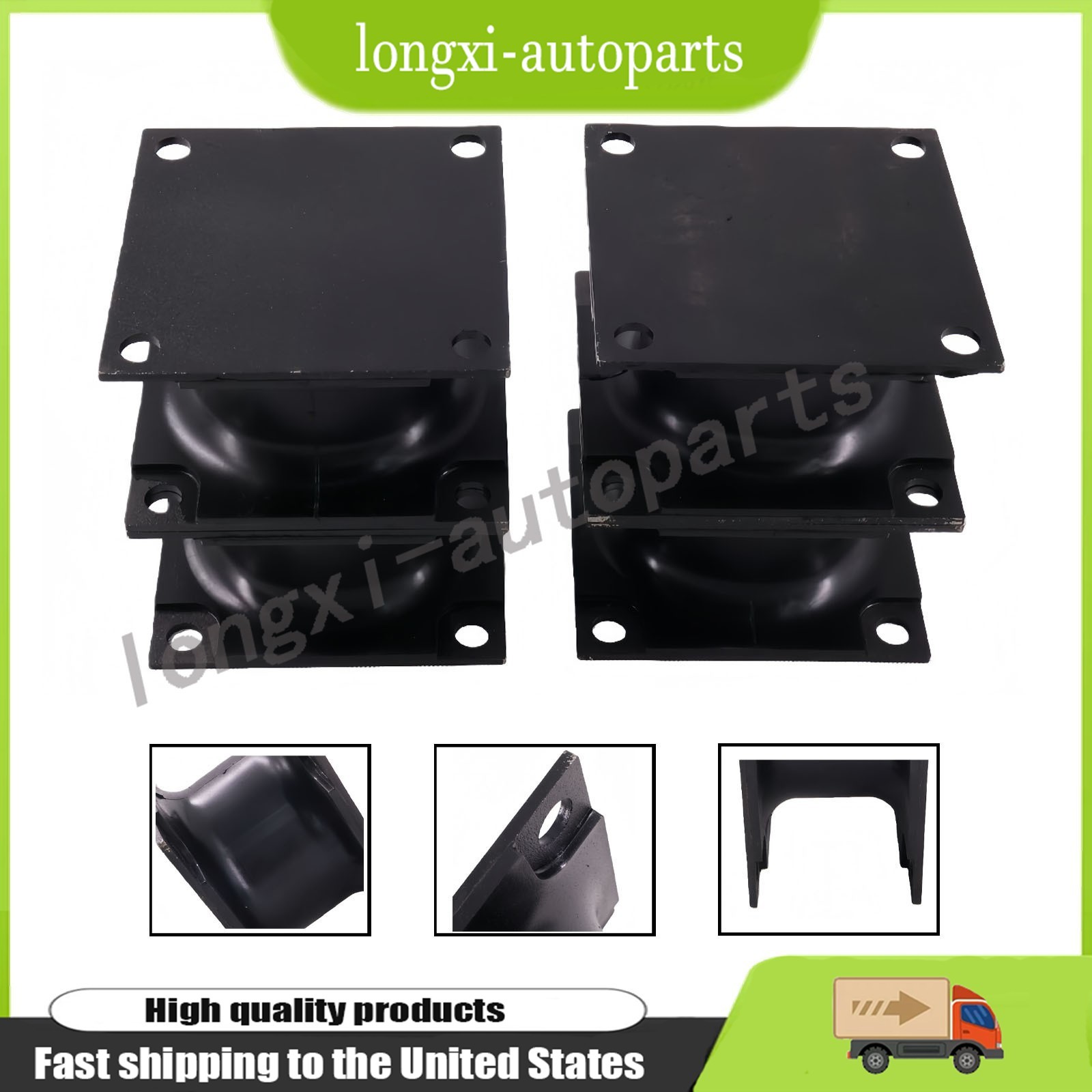 4X Rubber Shock Mount Fits Stanley Hydraulic HS6000 HS6019 HS6100 HS8000 HS11000