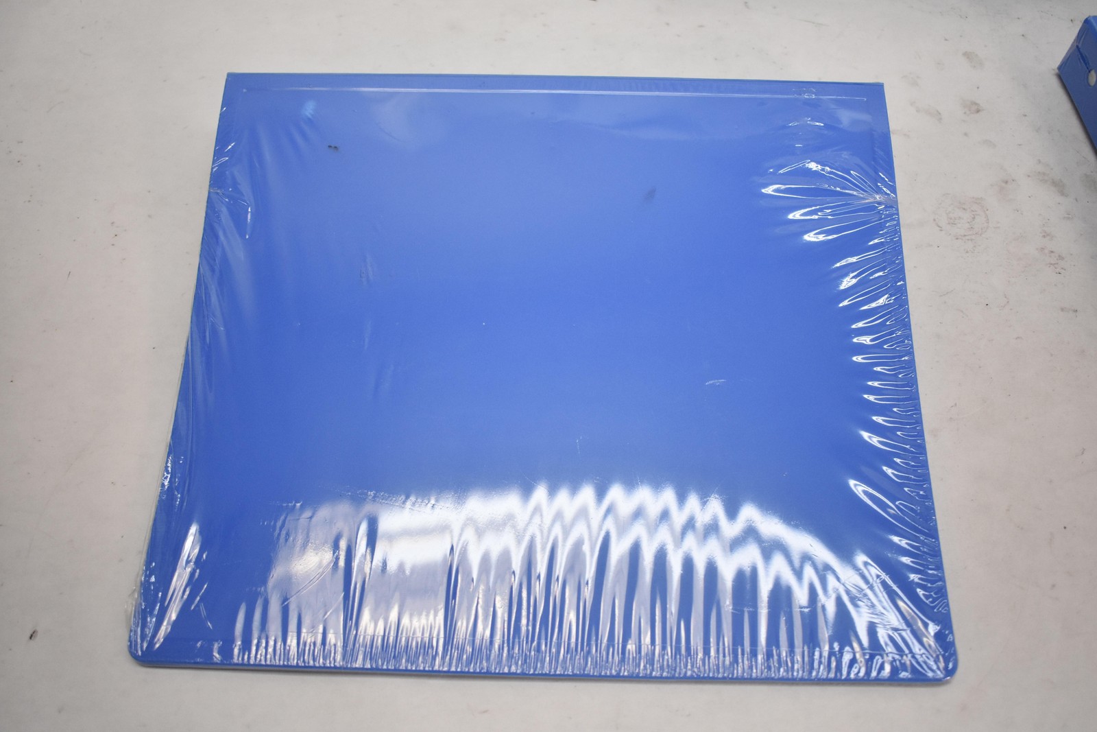Lot Of 8 Blue 1″ 3 Ring Daily Use Binders Side Opening Office Supplies Bulk