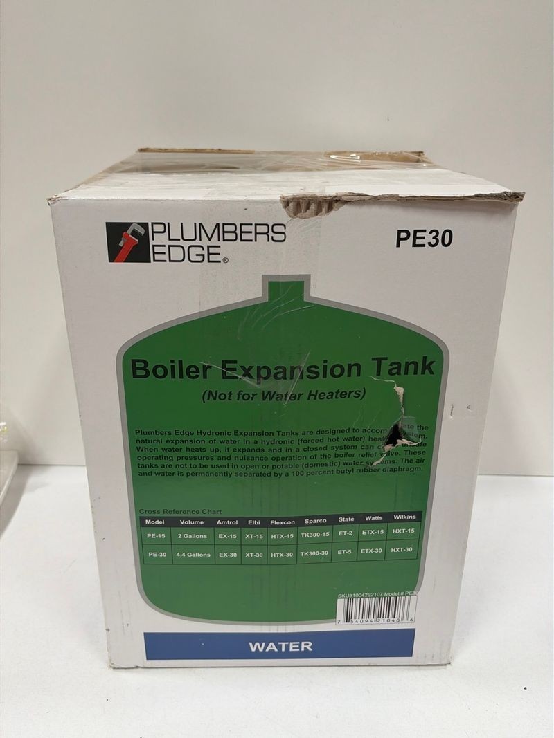 Plumbers Edge 30 Expansion Tank (PE30)