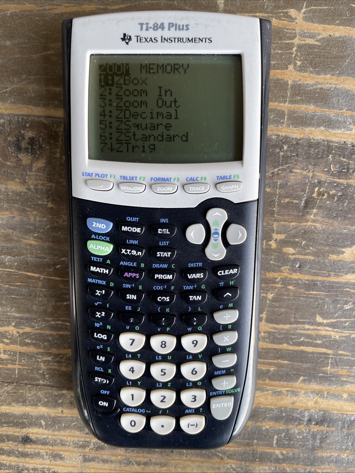 Texas Instruments TI-84 Plus Graphing Calculator Tested W/ Slip Cover