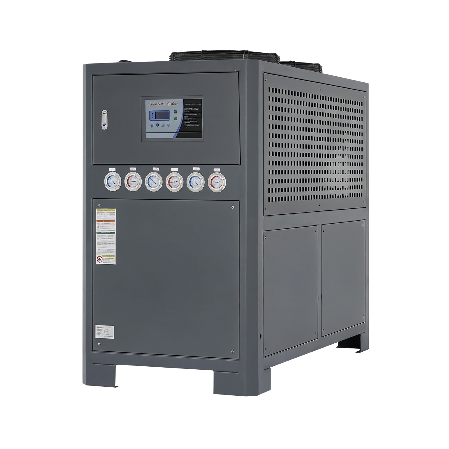 Gletscher 15 Ton Air-cooled Industrial Water Chiller 22.1 HP with 53 Gal Tank