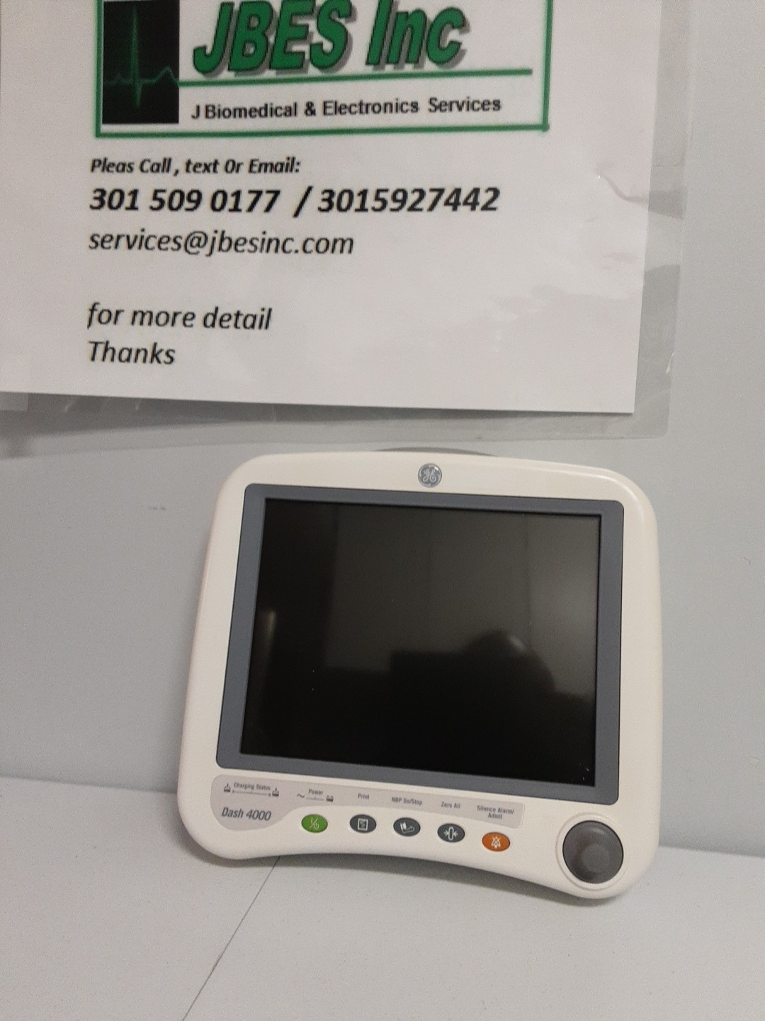 GE Dash 4000 Front Bezel Complete – 120 Days Warranty