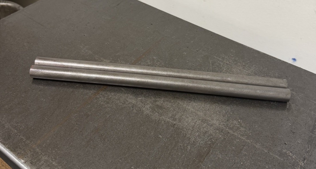 4140 Alloy Steel Round Bar Annealed Cold Drawn – 3/4″ Dia x 12″ Long (2 PC LOT)