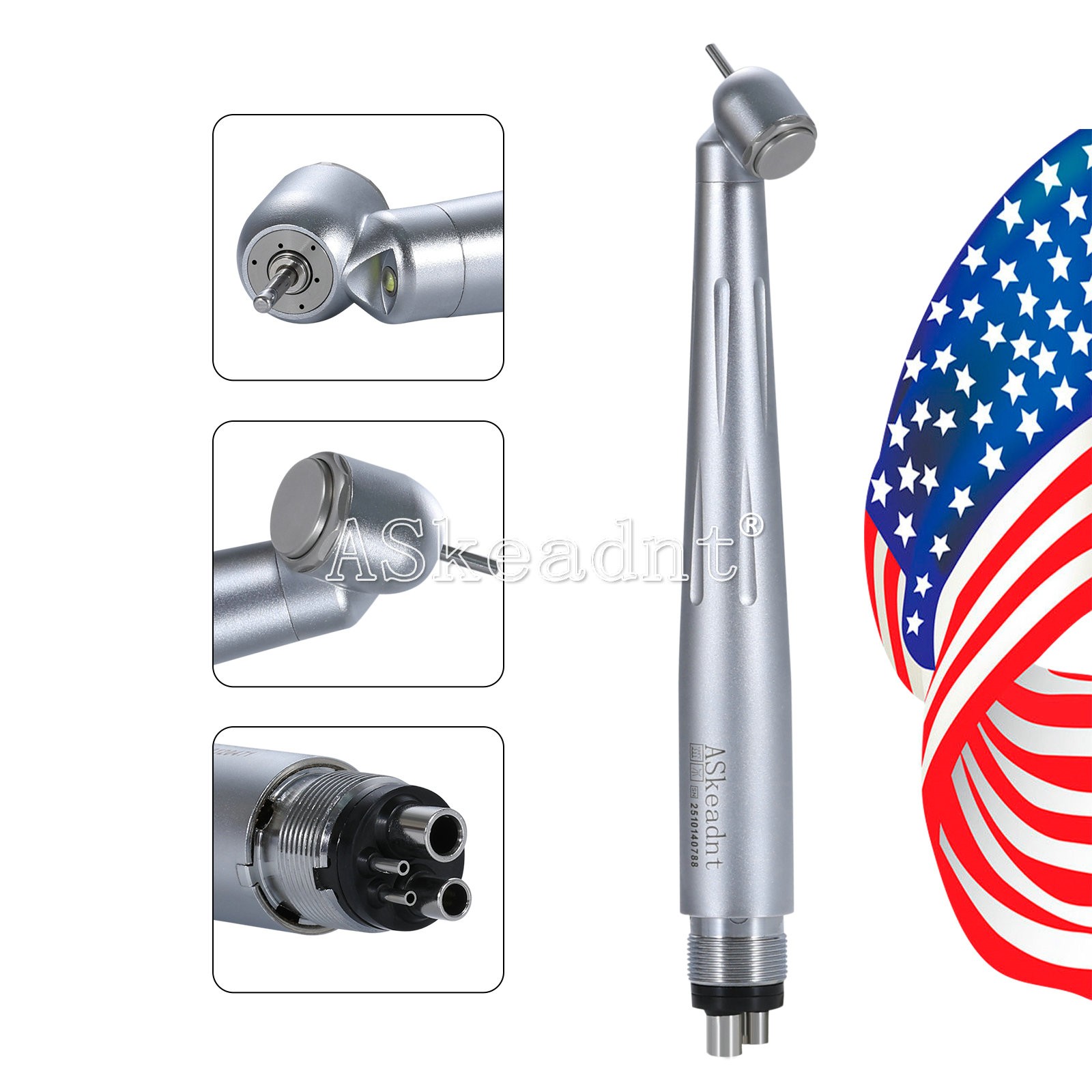 Dental Cordless LED Curing Light 3 Second iLED Cure Lamp Woodpecker DTE Style 3S