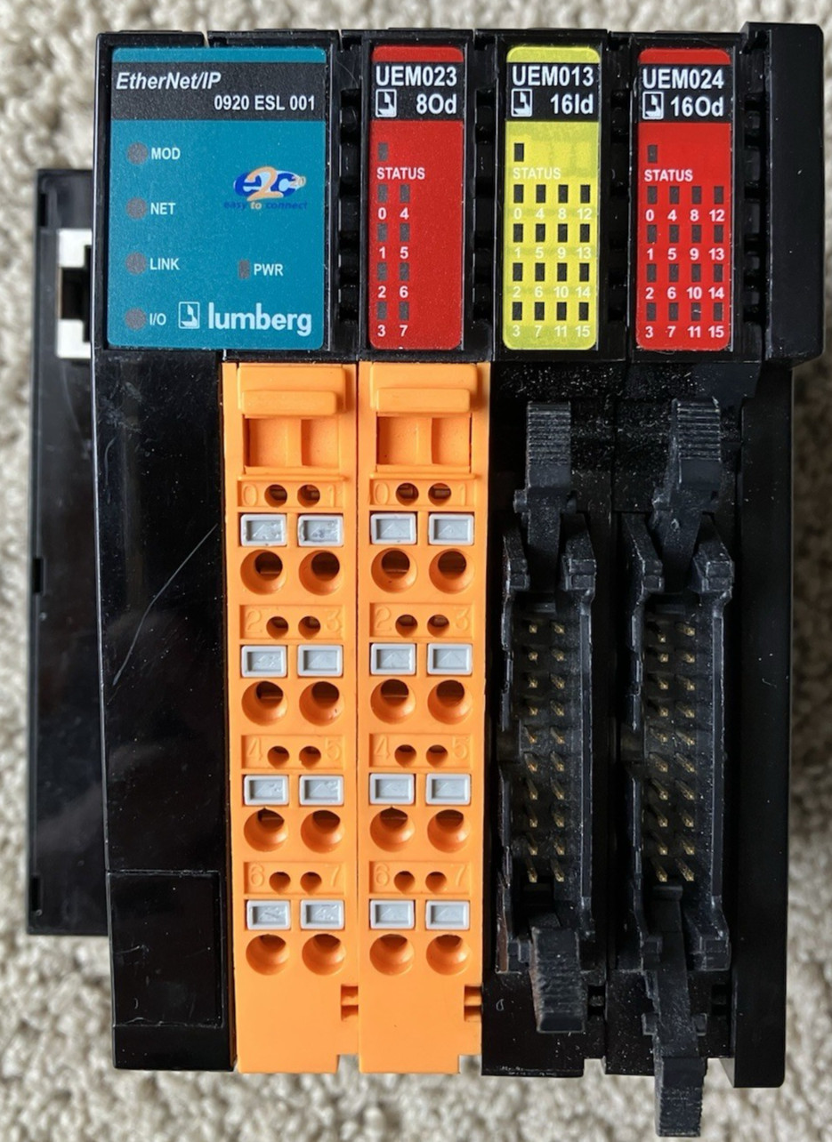 Lumberg Remote Ethernet I/O 0920 ESL 001, UEM 023, UEM 013, UEM 024, UEC 001