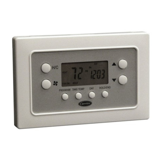 Carrier TB-PHP01-A Programmable Thermostat 1/2″ Digital Control