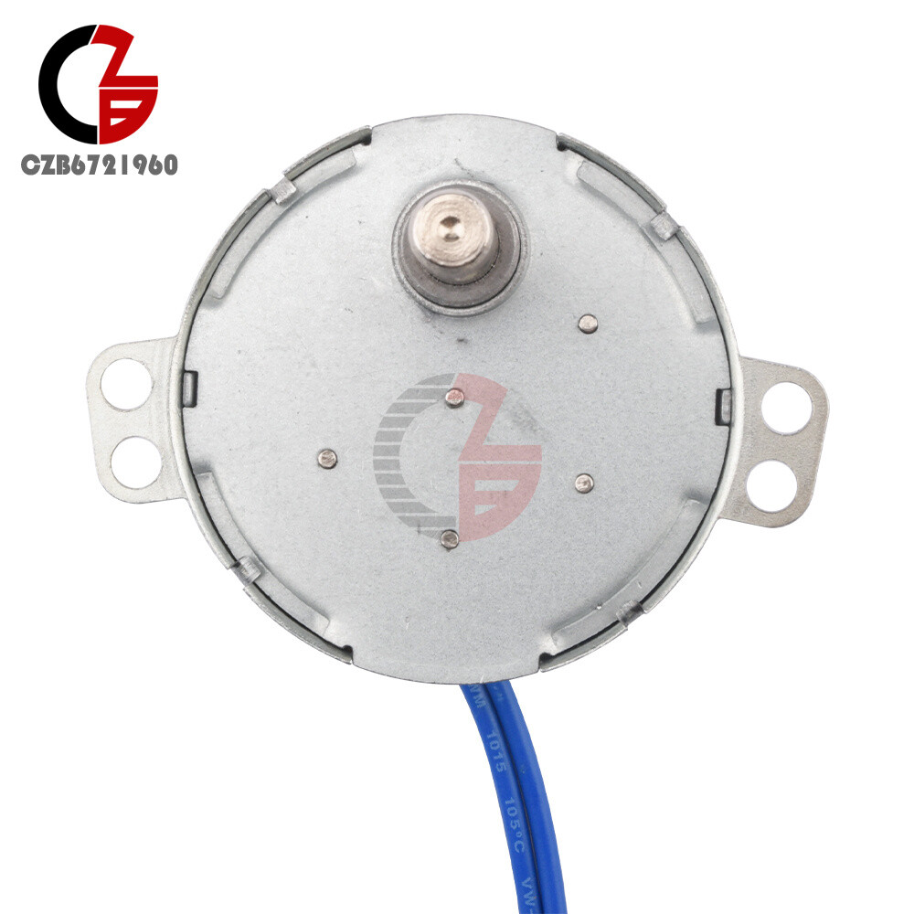TYC-50 AC 12V/110V/220V 4W 50/60Hz Synchronous Motor 2.5/3/5/6RPM For Microwave
