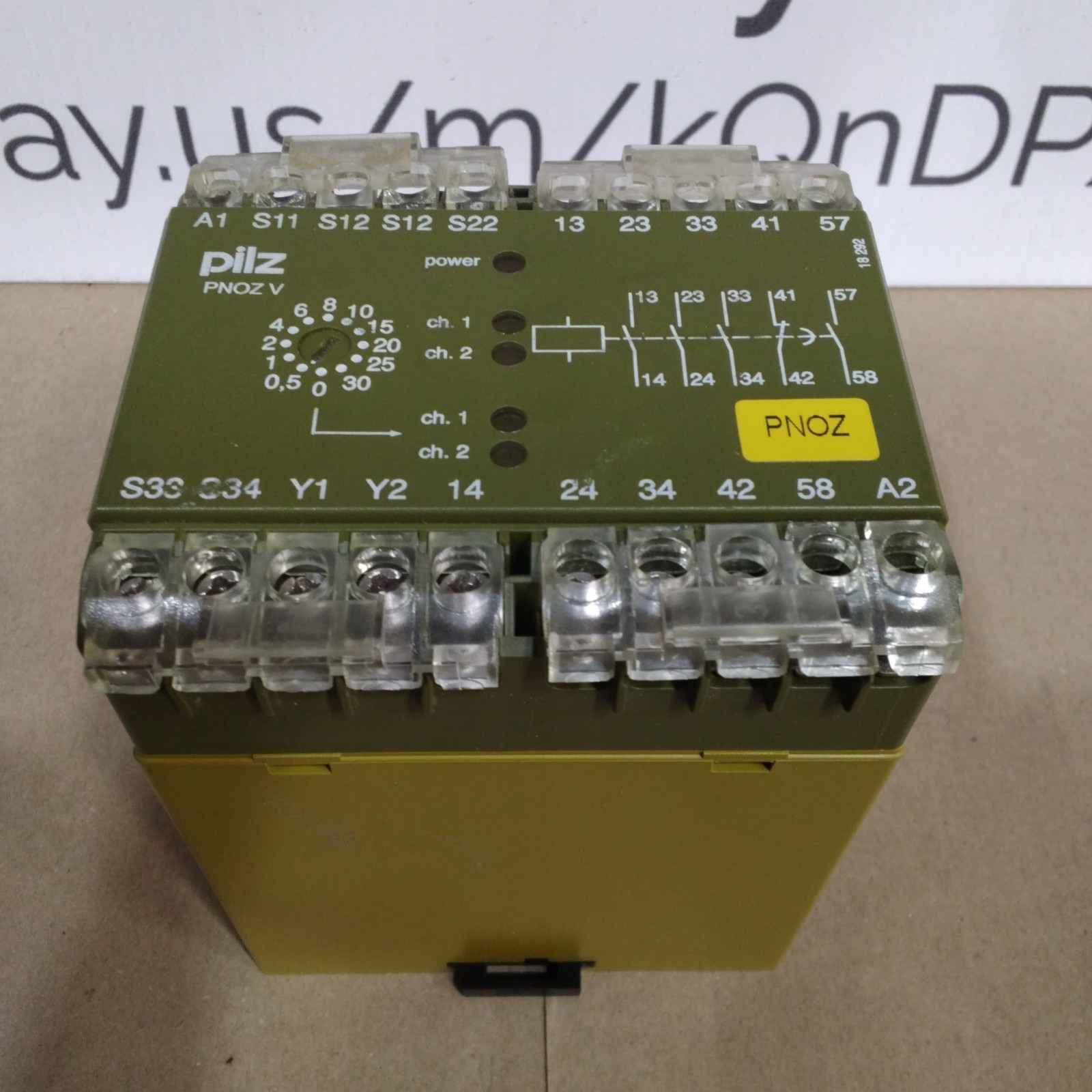 Pilz PNOZ V Safety Relay 24VDC 474790