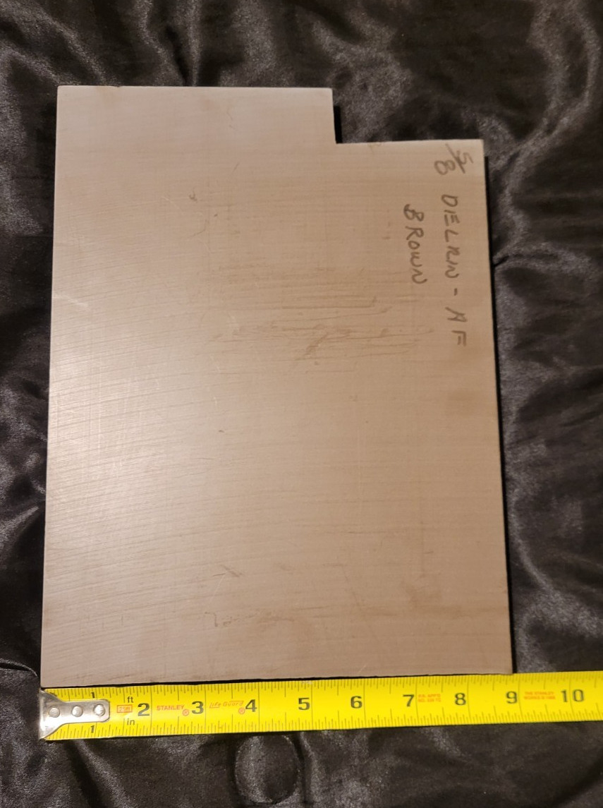 Delrin AF 5/8 x 8 3/4 x 12″ ( .625 x 8.750 x 12.000) INV#X-106
