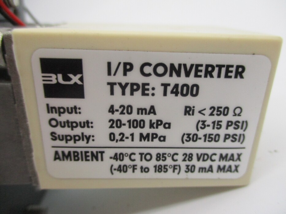 BLX EA1 3-15PSI -40-85C/-40-185F (AS PICTURED) NSNP