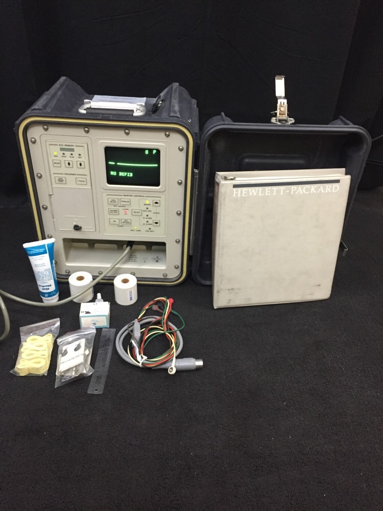 HP HEWLETT PACKARD Electrocardiograph Monitor Recorder 43200MC in Pressure Case